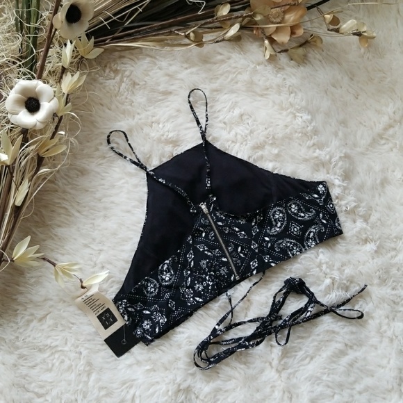 Lira Clothing Ravi Wrap Crop Top - Picture 4 of 4